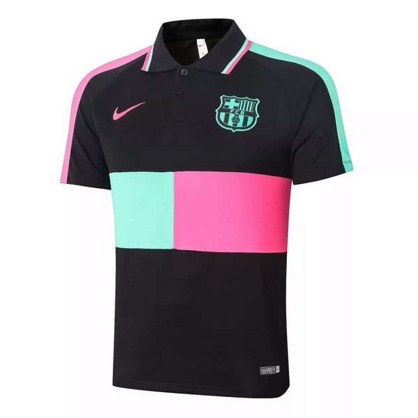 Polo Barcelona 2020-21 Schwarz Pink